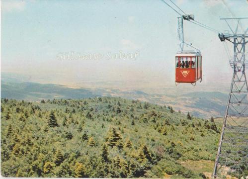 Bursa - Uludağ'da Teleferik / Tuna Kartpostalları