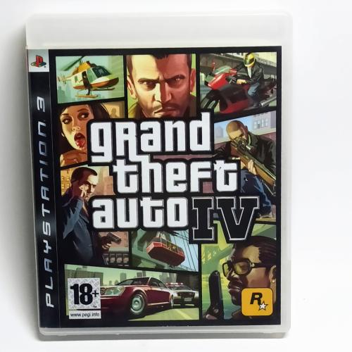 Sony Playstation 3 Grand Theft Auto 4 Oyun Fransa Baskı PS3 GTA 4 Oyun