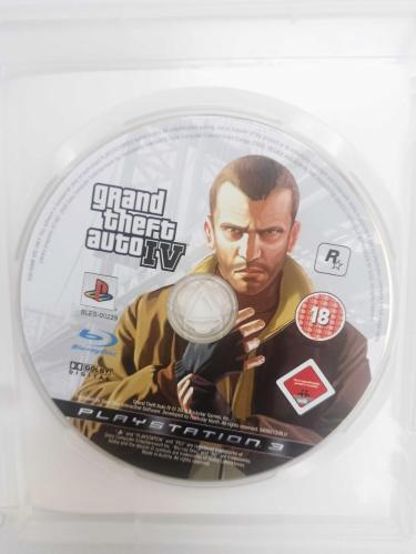 Sony Playstation 3 Grand Theft Auto 4 Oyun Fransa Baskı PS3 GTA 4 Oyun