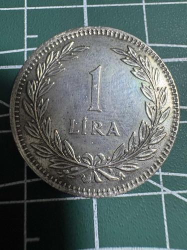 1948 1 LİRA GÜMÜŞ 7.45 GR.