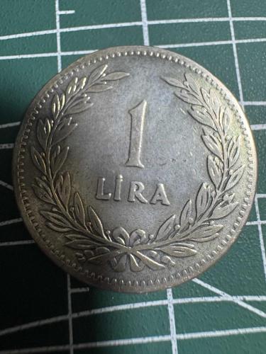 1948 1 LİRA GÜMÜŞ 7.45 GR.