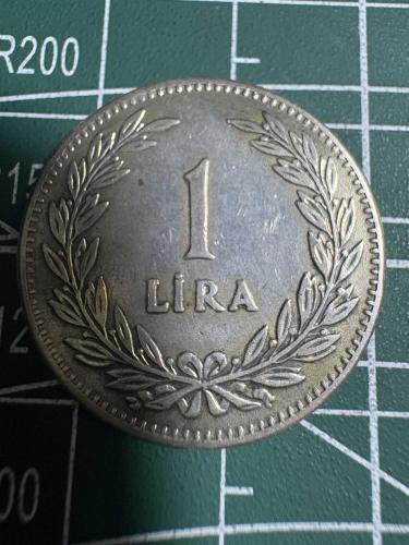 1948 1 LİRA GÜMÜŞ 7.45 GR.