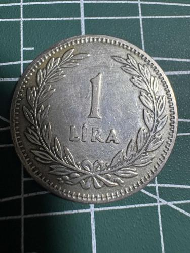 1948 1 LİRA GÜMÜŞ 7.45 GR.