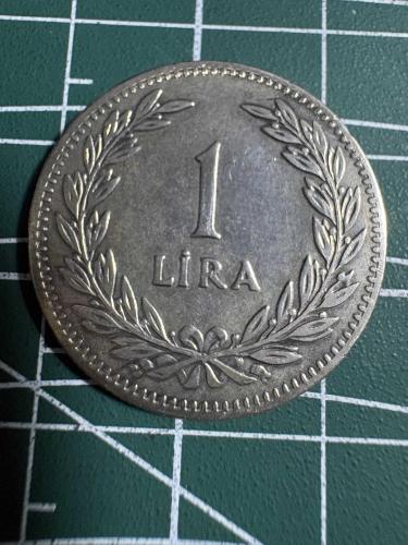 1948 1 LİRA GÜMÜŞ 7.45 GR.