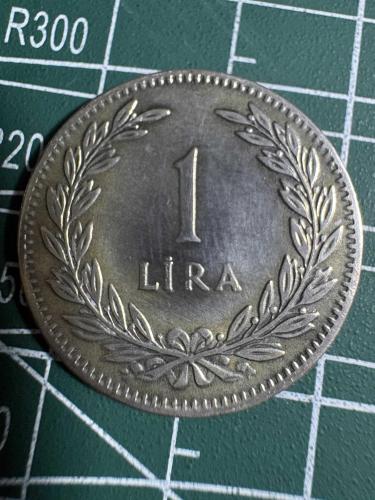1948 1 LİRA GÜMÜŞ 7.45 GR.