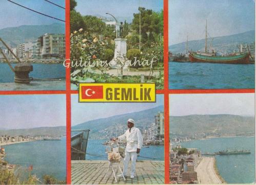Bursa Gemlik - Şehirden Muhtelif Görünüşler / And Kartpostal