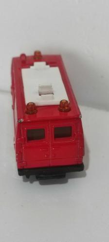 İtfaiye Aracı metal minibüs koleksiyonluk
