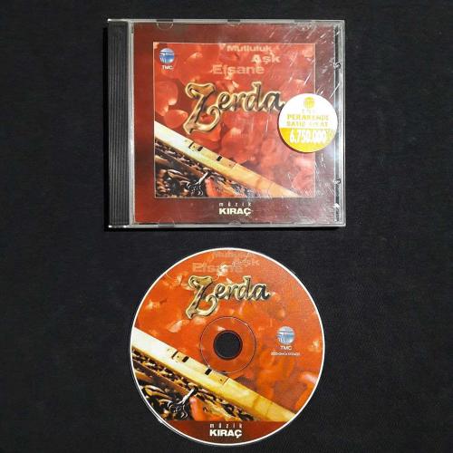 ZERDA - DİZİ MÜZİKLERİ, KIRAÇ -- DÖNEM BASKISI MÜZİK CD