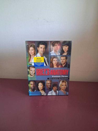 Dvd Film Greys Anatomy Sezon 3 Seriously Extended Ambalajlı Amerika Baskısı Bölge 1 Türkçe Yok Nadir Koleksiyon Arşiv