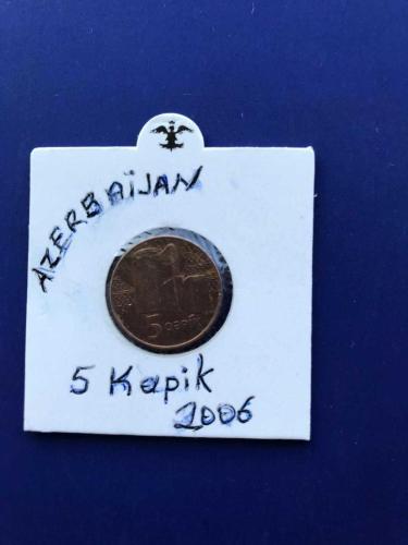 AZERBAYCAN 5 KAPİK 2006 (KAPAMALI)