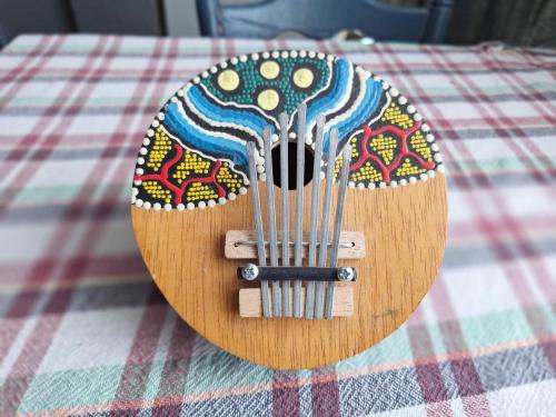 Kalimba - Müzik aileti - Hindistan Cevizinden El Yapımı -