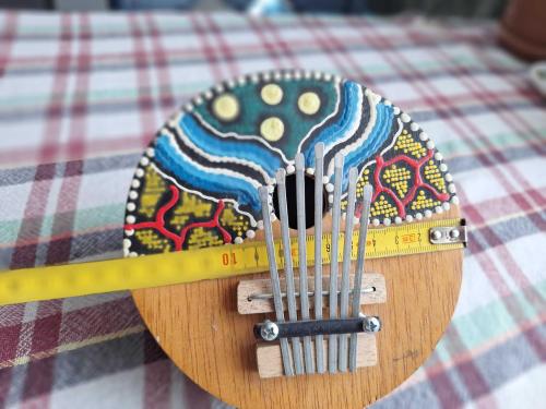Kalimba - Müzik aileti - Hindistan Cevizinden El Yapımı -