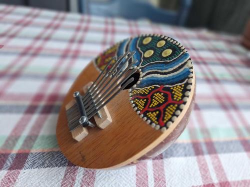 Kalimba - Müzik aileti - Hindistan Cevizinden El Yapımı -