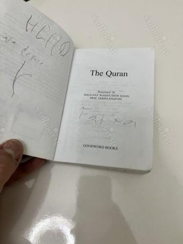 THE QURAN İngilizce Kur'ân-ı Kerîm Meâli - Çevirisi
