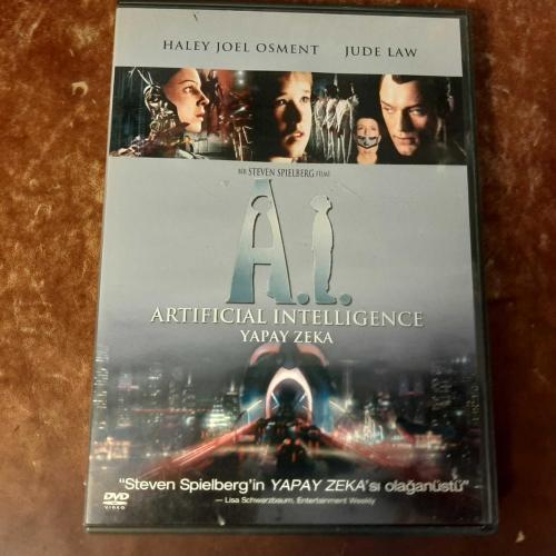 A.I. ARTIFICIAL INTELLIGENCE - YAPAY ZEKA  - ORJINAL BANDROLLU
