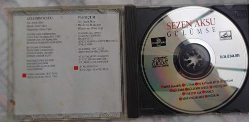 SEZEN AKSU – Gülümse (Orjinal 1991 Dönem Baskı) | Koleksiyonluk Orijinal CD | Nostalji Rafı | Çok İyi