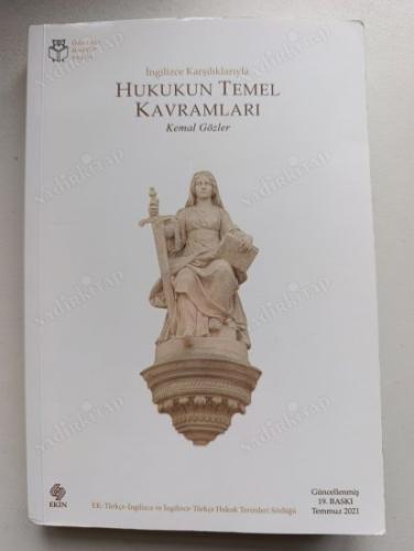 Hukukun Temel Kavramları (İngilizce Karşılıklarıyla)