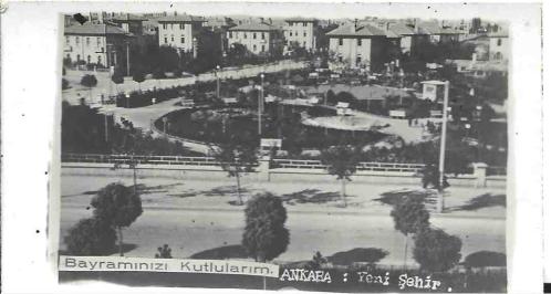 Ankara Yenişehir Fotokartı (8 X 4.5cm)
