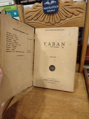 Yaban (Beşinci Basılış) Ciltli