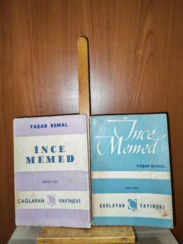 İnce Memed 1 Birinci Cilt + İnce Memed 2 İkinci Cilt [ İLK BASKI ]