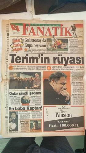 FANATİK SPOR GAZETESİ - TURKISH NEWSPAPER - DOĞUM GÜNÜ HEDİYESİ  - EKSİKSİZ TAM TAKIM GAZETE - 10 MART 1998 - SAYI:842 - MEHMET ALİ YILMAZ - ALİ KEMAL DENİZCİ - KEMAL ADAR - MESUT YILMAZ - FATİH TERİM - HAKAN ŞÜKÜR - SUAT - TANER AŞKIN - BÜLENT - ARİF - OKAN - GÜNEŞ TANER - YÜCEL SEÇKİNER - ROY HODGSON - POPESCU - EMRE - BU VATAN HEPİMİZİN - GERÇEK SPOR GAZETESİ - FANATİK - TRABZONSPOR’DA BAHAR BAYRAMI - TEK SORUMLU SENSİN - ŞAMPİYON OLACAĞIZ - FENER’İ DİRİLTEN DARBE - TERİM’DEN İLGİNÇ YAKLAŞIMLAR - BAŞBAKAN YAYIN KAOSUNA EL KOYDU - ÇOK BAŞARILI DEĞİL MARJİNAL OLACAKSIN - BEŞİKTAŞ’IN BİMAŞ İLE SORUNU YOK - UZUN GECELERİN EFES’İ - BARİÇ’İN TAKTİĞİ RAFA KALDIRILDI - BOLİÇ ANKARA’DA YOK - BEŞİKTAŞ KOCAELİ SON KEZ - ALPAY AMELİYAT OLUYOR - GALATASARAY’DA KUPA HEYECANI - GERİ SAYIM BAŞLADI - TERİM’İN RÜYASI - SİYASİ AÇILIŞ - EN BABA KAPTAN - BLACKBURN ROVERS POPESCU’YA TALİP - UĞURUNA İNANIYOR - VUGRİNEÇ ÜLKESİNE GİDİYOR - METİN: SIRA GALATASARAY’DA - DENİZCİ’DEN TERAPİ - TAKIMA YENİ ÇEHRE