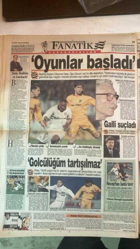 FANATİK SPOR GAZETESİ - TURKISH NEWSPAPER - DOĞUM GÜNÜ HEDİYESİ  - EKSİKSİZ TAM TAKIM GAZETE - 16 MART 1998 - SAYI:848 - FARUK SÜREN - HAKAN ŞÜKÜR - ARİF - EMRE - TUGAY - ERGÜN - HAGİ - SUAT - VUGRİNEÇ - OGÜN - İSKENDER - TOLUNAY - METİN AKTAŞ - İLGAZ - KEMAL ADAR - SELÇUK MUMCU - İSMET TONGO - TEMEL ÖZALAK - DOĞAN BABACAN - CENGİZ KAPTAN - NACİ YALINKILIÇ - SÜLEYMAN KARA - BU VATAN HEPİMİZİN - GERÇEK SPOR GAZETESİ - FANATİK - CİM BOM BİR HARİKA - BRAVO HAKAN - TOZLU’YA RAĞMEN - KUPA’NIN GÜVENİ - TOZLU TOZUTMADAN - ASLAN ZİRVEYİ SEVDİ - TRABZONSPOR FIRTINASI - BEKLEDİĞİMİZ TRABZONSPOR - TRABZONSPOR DÖRTKÖŞE - OGÜN’DEN SEVGİLERLE - HARİKA FUTBOL SÜPER SONUÇ - DEĞİŞİKLİK İŞE YARADI - KAPTAN TAKIMINI SIRTILADI - YÜREĞİMİZLE KAZANDIK - LİK YARI ÇOK İYİYDİK - UNAL CEZALI - İSKENDER GEÇİT VERMEDİ - BURUK GALİBİYET - GALATASARAY RÖVANŞI ALDI - CİM BOM FIRTINASI ESTİ - KRAL GÖREVİNİ YAPTI - OKAN ÇALIŞKANDI - BÜYÜCÜ GENÇLER - 3-1 GALATASARAY GENÇLERBİRLİĞİ - 4-0 TRABZONSPOR SAMSUNSPOR