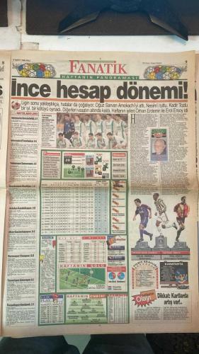 FANATİK SPOR GAZETESİ - TURKISH NEWSPAPER - DOĞUM GÜNÜ HEDİYESİ  - EKSİKSİZ TAM TAKIM GAZETE - 17 MART 1998 - SAYI:849 - ERGÜN - BÜLENT - HAGİ - ARİF - OGÜN - ALİ KEMAL DENİZCİ - FATİH TERİM - FARUK SÜREN - İRFAN KURTOĞLU - VUGRİNEÇ - TOLUNAY - METİN AKTAŞ - CENGİZ DİNÇ - NECMİ PEREKLİ - NACİ YALINKILIÇ - DOĞAN BABACAN - AYKUT AKICI - SELÇUK MUMCU - BU VATAN HEPİMİZİN - GERÇEK SPOR GAZETESİ - FANATİK - DÜDÜKLER ACI ÇALIYOR - KULÜPLERDEN ŞİKAYET ÇOK - ASLAN’IN 4 PENÇESİ EKSİK - BURUK SEVİNÇ - BOY HEDEFİ - BARİÇ’TEN YÖNETİME ÇAĞRI - AMAN GÖLGE DÜŞMESİN - TOSHACK’TAN SUÇLAMA - TERİM TRANSFERİ PAZARLIĞI SAKINCALI - YARIŞIRKEN TRANSFER ASLA - HAKAN YUNAN’I YAKALADI - TEK VÜCUT OLDUK - KAPTANSIZ GEMİ - CHELSEA HAKAN’A TALİP - EN İYİ İKİNCİ GOLCÜ - HAKEMLE İŞİM YOK - OFANSİF POPESCU - KÜÇÜK EMRE ÇABUK BÜYÜDÜ - İDMAN SAHALARI MAYIS’TA BİTİYOR - YÜZÜCÜLERİN YEMEK GURUR GECESİ - YILDIZLARIN TEK ENGELİ KALDI - OTTO BARİÇ YİNE KASINDI - FARUK SALONDA ÇALIŞTI - UCHE REKOR İÇİN SAHADA - 3-0 FENERBAH
