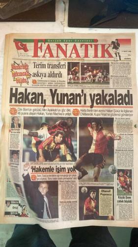 FANATİK SPOR GAZETESİ - TURKISH NEWSPAPER - DOĞUM GÜNÜ HEDİYESİ  - EKSİKSİZ TAM TAKIM GAZETE - 17 MART 1998 - SAYI:849 - ERGÜN - BÜLENT - HAGİ - ARİF - OGÜN - ALİ KEMAL DENİZCİ - FATİH TERİM - FARUK SÜREN - İRFAN KURTOĞLU - VUGRİNEÇ - TOLUNAY - METİN AKTAŞ - CENGİZ DİNÇ - NECMİ PEREKLİ - NACİ YALINKILIÇ - DOĞAN BABACAN - AYKUT AKICI - SELÇUK MUMCU - BU VATAN HEPİMİZİN - GERÇEK SPOR GAZETESİ - FANATİK - DÜDÜKLER ACI ÇALIYOR - KULÜPLERDEN ŞİKAYET ÇOK - ASLAN’IN 4 PENÇESİ EKSİK - BURUK SEVİNÇ - BOY HEDEFİ - BARİÇ’TEN YÖNETİME ÇAĞRI - AMAN GÖLGE DÜŞMESİN - TOSHACK’TAN SUÇLAMA - TERİM TRANSFERİ PAZARLIĞI SAKINCALI - YARIŞIRKEN TRANSFER ASLA - HAKAN YUNAN’I YAKALADI - TEK VÜCUT OLDUK - KAPTANSIZ GEMİ - CHELSEA HAKAN’A TALİP - EN İYİ İKİNCİ GOLCÜ - HAKEMLE İŞİM YOK - OFANSİF POPESCU - KÜÇÜK EMRE ÇABUK BÜYÜDÜ - İDMAN SAHALARI MAYIS’TA BİTİYOR - YÜZÜCÜLERİN YEMEK GURUR GECESİ - YILDIZLARIN TEK ENGELİ KALDI - OTTO BARİÇ YİNE KASINDI - FARUK SALONDA ÇALIŞTI - UCHE REKOR İÇİN SAHADA - 3-0 FENERBAH