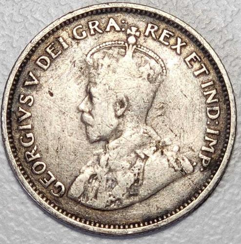 ( GÜMÜŞ ) 1921 - KIBRIS - 4½ Piastres  ( ÇOK TEMİZ)