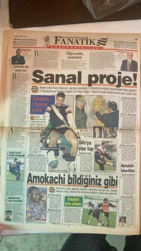 FANATİK SPOR GAZETESİ - TURKISH NEWSPAPER - DOĞUM GÜNÜ HEDİYESİ  - EKSİKSİZ TAM TAKIM GAZETE - 20 MART 1998 - SAYI:852 - AZİZ YILDIRIM - OTO BARİÇ - AMOKACHI - İHSAN KALKAVAN - ATİF KEÇECİ - HİLMİ OK - MEHMET ALİ YILMAZ - PETAR NAUMOSKİ - HAGİ - FILIPESCU - POPESCU - LUTU - EMRE - HAKAN ŞÜKÜR - EROL DEMİRKOL - AYKUT AKICI - CENGİZ DİNÇ - MUSTAFA TANGİ - GÜRSOY - DÜRÜST - CANSUN - ERGÜN - BURAK ELMAS - BU VATAN HEPİMİZİN - GERÇEK SPOR GAZETESİ - FANATİK - BARİÇ BIÇAK SIRTINDA - BAŞKAN’DAN GİZLİ TEHDİT - UEFA’DAN LALE ORTA’YA GÖREV - A MİLLİ TAKIM 1 SIRA GERİLEDİ - ASLAN’IN 4 PENÇESİ EKSİK - BURUK SEVİNÇ - BARİÇ’TEN YÖNETİME ÇAĞRI - AMAN GÖLGE DÜŞMESİN - TOSHACK’TAN SUÇLAMA - LUTU’DAN KURTULMA PLANI - DENİZCİ EMRETTİ: ÇANAKKALE GEÇİLECEK - HAKEMLERE SALDIRMAYIN - FENER ŞAMPİYON OLACAK - PETAR NAUMOSKİ’NİN KEMİĞİ KIRILDI - KEŞKE LAMA’YI TRANSFER ETSEYDİK - TÜRKİYE GÖZALTINDA - RUMENLER’E ÖZEL İDMAN - EMRE EL ÜSTÜNDE - HAKAN ŞÜKÜR’ÜN EKSİĞİ DÖRT GOL - PARAYI ALAMAYINCA LUTU’YU İSTEDİLER -