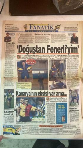FANATİK SPOR GAZETESİ - TURKISH NEWSPAPER - DOĞUM GÜNÜ HEDİYESİ  - EKSİKSİZ TAM TAKIM GAZETE - 10 NİSAN 1998 - SAYI:873 - JOHN TOSHACK - SÜLEYMAN SEBA - FATİH TERİM - HOLGER OSIECK - HAGİ - POPESCU - SUAT - OKAN - TUGAY - BÜLENT - K. HAKAN - B. HAKAN - ARİF - MEHMET - ERTUĞRUL - AMOKACHI - OKTAY - RAHİM - YANKOV - FEVZİ - TAYFUR - ALPAY - KUBİLAY - MOSHOEU - UCHE - HÖGH - MUSTAFA - DOĞAN - FARUK - TANJU ÇOLAK - SEMİH MUTLU - SEMRA KÜÇÜKSÖZ - AZİZ YILDIRIM - MEHMET ALİ CANBEK - AYKUT AKICI - NECATİ BİLGİÇ - ENGIN VEREL - MEHMET Y. YILMAZ - ABDULLAH ÇEVRİM - BU VATAN HEPİMİZİN - GERÇEK SPOR GAZETESİ - FANATİK - AVRUPA’YA KARTAL DAMGASI - HERKES BİZİ KONUŞACAK - BEŞİKTAŞ ŞÖLENİ - SİFO MEHMET İLE ÖZEL RÖPORTAJ - BARİÇ DERS VERDİ - PENALTIDAN KAÇARSAN - KUBİLAY’IN DURUMU SEVİNDİRİCİ - TAYFUN VE EROL ANTRENMANA ÇIKTI - BARİÇ’TEN DEFANSA UYARI - BAŞKAN YILDIRIM YORUM YAPMADI - HÖGH’ÜN KIZINDAN İDMANA GÖZALTI - MUSTAFA YİNE İLK ONBİRDE - SİZ TUTUN BİZ ATARIZ - LİDERLİĞİ KORUMAMIZ ŞART - FENER