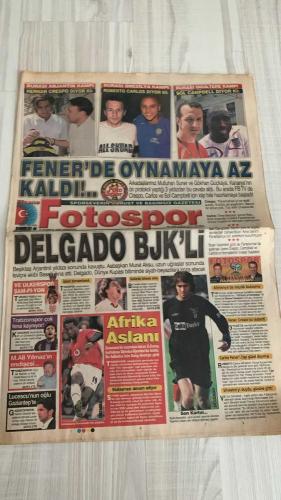 FOTOSPOR SPOR GAZETESİ - TURKISH NEWSPAPER - DOĞUM GÜNÜ HEDİYESİ  - EKSİKSİZ TAM TAKIM GAZETE -8 HAZİRAN 2006 PERŞEMBE  FENERBAHÇE - GALATASARAY - BEŞİKTAŞ - TRABZONSPOR - JUVENTUS - REAL MADRİD - CHELSEA - MANCHESTER UNITED - ASTON VILLA - VALENCIA - BASEL - GAZİANTEPSPOR - BREZİLYA MİLLİ TAKIMI - ARJANTİN MİLLİ TAKIMI - İNGİLTERE MİLLİ TAKIMI  HERNAN CRESPO - ROBERTO CARLOS - SOL CAMPBELL - MUTUHAN SUNER - GÖKHAN GÜÇKAYA - DELGADO - MURAT AKSU - M.ALI YILMAZ - LAZARONI - RAZVAN LUCESCU - DJEMBA-DJEMBA - SONG - AYALA - TOMAS - YILDIRAY BAŞTÜRK - ABDÜRRAHİM ALBAYRAK - MESUT YILMAZ - SERVET ÇETİN - SELÇUK ŞAHİN - UĞUR BORAL - TÜMER METİN - ORTEGA - CELALETTİN BİLGİÇ - ZALAYETA - SKY ANDREW - ALEX DE SOUZA - HALUK ULUSOY - GÜNTAY IRMAK - ALLİMCAN BEKİN - MURAT ÖZAYDINLI  BURASI ARJANTİN KAMPI: CRESPO “FENERBAHÇE İYİ BİR TEKLİF SUNDU” - BURASI BREZİLYA KAMPI: CARLOS “YA REAL YA FENERBAHÇE” - BURASI İNGİLTERE KAMPI: CAMPBELL “FENERBAHÇE İÇİN SORUN YOK” - FB TV CRESPO, CARLOS VE CAMPBELL İÇ