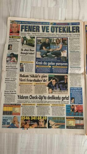 FOTOSPOR SPOR GAZETESİ - TURKISH NEWSPAPER - DOĞUM GÜNÜ HEDİYESİ  - EKSİKSİZ TAM TAKIM GAZETE - 9 HAZİRAN 2006 CUMA  GALATASARAY - FENERBAHÇE - BEŞİKTAŞ - JUVENTUS - INTER - MONACO - VALENCIA - FULHAM - CHELSEA - SCHALKE - KAYSERİSPOR - GENÇLERBİRLİĞİ - ALMANYA MİLLİ TAKIMI - BREZİLYA MİLLİ TAKIMI  HAKAN ŞÜKÜR - VIERI - FEDERICO INSUA - LAURENT ROBERT - AZİZ YILDIRIM - YILDIRIM DEMİRÖREN - NURİ ALBAYRAK - ÖZHAN CANAYDIN - PARREIRA - DAUM - ROBERTO CARLOS - ZE ROBERTO - KILY GONZALEZ - HAMİT ALTINTOP - HALİL ALTINTOP - LUCIANO - MURAT ÖZAYDINLI - SEMİH ŞENTÜRK - İLHAN EKŞİOĞLU - NİHAT ÖZDEMİR - CAVCAV - REVOĞLU - HASAN ERCAZIP  BUGÜN BEŞİKTAŞ’TA FIGO SESLERİ - JUVENTUS DÜŞERSE FENER’E GELİRİZ: TREZEGUET, IBRAHIMOVIC, MUTU, ZALAYETA - TOMAS GİDİCİ, AYALA GELİCİ - GALATASARAY’IN KILY GONZALEZ HAMLESİ - PARREIRA VE DAUM’UN YEMEĞİ ORTALIĞI KARIŞTIRDI - DELGADO BEŞİKTAŞ’TA - BEŞİKTAŞ FEDERICO INSUA’YA YÖNELDİ - LAURENT ROBERT’İN İŞİ BİTTİ - HAMİT ALTINTOP KARDEŞİNİ DE İSTİYOR - LUCIANO’NUN D