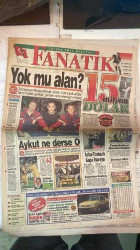 FANATİK SPOR GAZETESİ - TURKISH NEWSPAPER - DOĞUM GÜNÜ HEDİYESİ  - EKSİKSİZ TAM TAKIM GAZETE - 11 NİSAN 1998 - SAYI:874 - İSMAİL UYANIK - CELİL - CENK - SERKAN - AYKUT - VURAL - ENGİN - SÜLEYMAN SEBA - JOHN TOSHACK - FATİH TERİM - FILIPESCU - B. HAKAN - TUGAY - SUAT - HAGİ - ERGÜN - ARİF - MEHMET - ERTUĞRUL - AYKUT AKICI - EROL DEMİRKOL - NECATİ BİLGİÇ - ENGIN VEREL - MEHMET Y. YILMAZ - ABDULLAH ÇEVRİM - TANJU ÇOLAK - AZİZ YILDIRIM - ALİ ŞEN - VELA KÜÇÜK - MOSHOEU - UCHE - HÖGH - MUSTAFA - DOĞAN - FARUK - KEMALETTİN - TAYFUN - EROL - ZAFER BÜYÜKAVCI - BU VATAN HEPİMİZİN - GERÇEK SPOR GAZETESİ - FANATİK - YOK MU ALAN - ZAMANI GELDİ GİDİYORUM - TRAPATTONI YUVAYA DÖNÜYOR - İRAN’DA KIZLAR SAHAYA İNDİ - BURDENSKİ’DEN FUTBOL OKULU - İSTANBULSPOR UEFA’YA DOĞRU - SEBA-TOSHACK KUPA HAVAYA - KOCAELİSPOR BEŞİKTAŞ - GÖZLER LİDERDE FENERBAHÇE DARDANELSPOR - ŞEN MAÇA GELİYOR - ŞAMPİYONLUK KAYGISI BİRLEŞTİRDİ - KRİZ MASASI OLUŞTURULUYOR - TERİM ŞİMDİ SUSUYOR - ERTUĞRUL’U SIRTLADIM - MEHMET ÜZÜNTÜLÜ -
