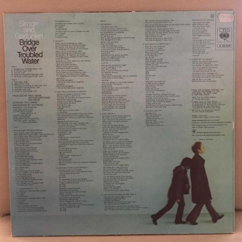 Simon and Garfunkel - Bridge Over Troubled Water / Germany 1970 / LP / *Soft rock*