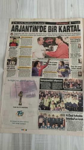 FOTOSPOR SPOR GAZETESİ - TURKISH NEWSPAPER - DOĞUM GÜNÜ HEDİYESİ  - EKSİKSİZ TAM TAKIM GAZETE - 15 HAZİRAN 2006 PERŞEMBE  FENERBAHÇE - GALATASARAY - BEŞİKTAŞ - TRABZONSPOR - REAL MADRİD - CHELSEA - JUVENTUS - VILLARREAL - VALENCIA - BASEL - BURSA - BREZİLYA MİLLİ TAKIMI - ARJANTİN MİLLİ TAKIMI - İNGİLTERE MİLLİ TAKIMI - İSPANYA MİLLİ TAKIMI - UKRAYNA MİLLİ TAKIMI - TUNUS MİLLİ TAKIMI - SUUDİ ARABİSTAN MİLLİ TAKIMI  HECTOR CUPER - HERNAN CRESPO - JUAN PABLO SORIN - ROBERTO CARLOS - ADNAN SEZGİN - MUTLUHAN SUNER - KIVANÇ OKTAY - DROGBA - YILDIRAY BAŞTÜRK - EMERSON - SOL CAMPBELL - DANIEL PANCU - BURAK YILMAZ - SABRİ SÜMERER - RICARDINHO - STANKOVIC - GÖKDENİZ KARADENİZ - AZİZ YILDIRIM - CAPELLO - ZACCHERONI - MANCHINI - ANCELOTTI - SCOLARI - PARREIRA - REYHAN AYDIN - AHMET KONANC - ALİ ŞEN - FATİH TEKKE - CHRISTOPH DAUM - ALLİŞARİN GÜLTEKİN - ALİMCAN BEKİN  CUPER’DEN FENERBAHÇE’YE MESAJ: “SORİN’İ ALIN, CRESPO’YU KAÇIRMAYIN” - ALMANYA POLONYA’YI 90+3’TE YIKTI: 1-0 - İSPANYA UKRAYNA’YI 4-0