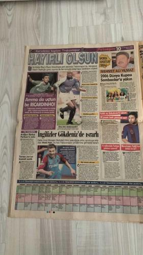 FOTOSPOR SPOR GAZETESİ - TURKISH NEWSPAPER - DOĞUM GÜNÜ HEDİYESİ  - EKSİKSİZ TAM TAKIM GAZETE - 15 HAZİRAN 2006 PERŞEMBE  FENERBAHÇE - GALATASARAY - BEŞİKTAŞ - TRABZONSPOR - REAL MADRİD - CHELSEA - JUVENTUS - VILLARREAL - VALENCIA - BASEL - BURSA - BREZİLYA MİLLİ TAKIMI - ARJANTİN MİLLİ TAKIMI - İNGİLTERE MİLLİ TAKIMI - İSPANYA MİLLİ TAKIMI - UKRAYNA MİLLİ TAKIMI - TUNUS MİLLİ TAKIMI - SUUDİ ARABİSTAN MİLLİ TAKIMI  HECTOR CUPER - HERNAN CRESPO - JUAN PABLO SORIN - ROBERTO CARLOS - ADNAN SEZGİN - MUTLUHAN SUNER - KIVANÇ OKTAY - DROGBA - YILDIRAY BAŞTÜRK - EMERSON - SOL CAMPBELL - DANIEL PANCU - BURAK YILMAZ - SABRİ SÜMERER - RICARDINHO - STANKOVIC - GÖKDENİZ KARADENİZ - AZİZ YILDIRIM - CAPELLO - ZACCHERONI - MANCHINI - ANCELOTTI - SCOLARI - PARREIRA - REYHAN AYDIN - AHMET KONANC - ALİ ŞEN - FATİH TEKKE - CHRISTOPH DAUM - ALLİŞARİN GÜLTEKİN - ALİMCAN BEKİN  CUPER’DEN FENERBAHÇE’YE MESAJ: “SORİN’İ ALIN, CRESPO’YU KAÇIRMAYIN” - ALMANYA POLONYA’YI 90+3’TE YIKTI: 1-0 - İSPANYA UKRAYNA’YI 4-0