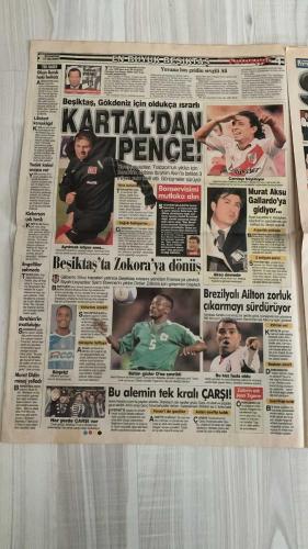 FOTOSPOR SPOR GAZETESİ - TURKISH NEWSPAPER - DOĞUM GÜNÜ HEDİYESİ  - EKSİKSİZ TAM TAKIM GAZETE - 17 HAZİRAN 2006 CUMARTESİ  GALATASARAY - FENERBAHÇE - BEŞİKTAŞ - TRABZONSPOR - BARCELONA - CHELSEA - SEVILLA - REAL MADRİD - VILLARREAL - VALENCIA - BASEL - BURSA - JUVENTUS - BAYERN MÜNİH - BENFICA - ÜLKERSPOR - BREZİLYA MİLLİ TAKIMI - ARJANTİN MİLLİ TAKIMI - İNGİLTERE MİLLİ TAKIMI - İSPANYA MİLLİ TAKIMI - UKRAYNA MİLLİ TAKIMI - SUUDİ ARABİSTAN MİLLİ TAKIMI - TUNUS MİLLİ TAKIMI - HOLLANDA MİLLİ TAKIMI - FİLDİŞİ SAHİLİ MİLLİ TAKIMI - MEKSİKA MİLLİ TAKIMI - ANGOLA MİLLİ TAKIMI  JAVIER SAVIOLA - DIDIER DROGBA - ADNAN POLAT - HECTOR CUPER - HERNAN CRESPO - JUAN PABLO SORIN - ROBERTO CARLOS - YILDIRAY BAŞTÜRK - EMERSON - SOL CAMPBELL - DANIEL PANCU - BURAK YILMAZ - KIVANÇ OKTAY - RICARDINHO - STANKOVIC - GÖKDENİZ KARADENİZ - FATİH TEKKE - AZİZ YILDIRIM - CAPELLO - SCOLARI - PARREIRA - ZACCHERONI - MANCHINI - ANCELOTTI - MUTLUHAN SUNER - REYHAN AYDIN - AHMET KONANC - ALİ ŞEN - MURAT ÜLKER - İBRAH