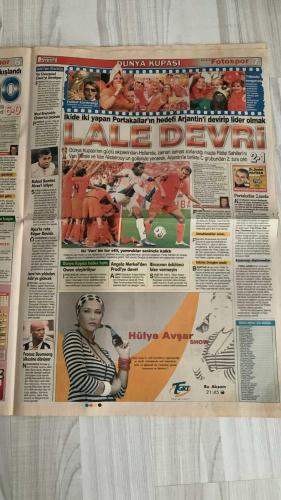 FOTOSPOR SPOR GAZETESİ - TURKISH NEWSPAPER - DOĞUM GÜNÜ HEDİYESİ  - EKSİKSİZ TAM TAKIM GAZETE - 17 HAZİRAN 2006 CUMARTESİ  GALATASARAY - FENERBAHÇE - BEŞİKTAŞ - TRABZONSPOR - BARCELONA - CHELSEA - SEVILLA - REAL MADRİD - VILLARREAL - VALENCIA - BASEL - BURSA - JUVENTUS - BAYERN MÜNİH - BENFICA - ÜLKERSPOR - BREZİLYA MİLLİ TAKIMI - ARJANTİN MİLLİ TAKIMI - İNGİLTERE MİLLİ TAKIMI - İSPANYA MİLLİ TAKIMI - UKRAYNA MİLLİ TAKIMI - SUUDİ ARABİSTAN MİLLİ TAKIMI - TUNUS MİLLİ TAKIMI - HOLLANDA MİLLİ TAKIMI - FİLDİŞİ SAHİLİ MİLLİ TAKIMI - MEKSİKA MİLLİ TAKIMI - ANGOLA MİLLİ TAKIMI  JAVIER SAVIOLA - DIDIER DROGBA - ADNAN POLAT - HECTOR CUPER - HERNAN CRESPO - JUAN PABLO SORIN - ROBERTO CARLOS - YILDIRAY BAŞTÜRK - EMERSON - SOL CAMPBELL - DANIEL PANCU - BURAK YILMAZ - KIVANÇ OKTAY - RICARDINHO - STANKOVIC - GÖKDENİZ KARADENİZ - FATİH TEKKE - AZİZ YILDIRIM - CAPELLO - SCOLARI - PARREIRA - ZACCHERONI - MANCHINI - ANCELOTTI - MUTLUHAN SUNER - REYHAN AYDIN - AHMET KONANC - ALİ ŞEN - MURAT ÜLKER - İBRAH