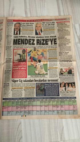 FOTOSPOR SPOR GAZETESİ - TURKISH NEWSPAPER - DOĞUM GÜNÜ HEDİYESİ  - EKSİKSİZ TAM TAKIM GAZETE - 17 HAZİRAN 2006 CUMARTESİ  GALATASARAY - FENERBAHÇE - BEŞİKTAŞ - TRABZONSPOR - BARCELONA - CHELSEA - SEVILLA - REAL MADRİD - VILLARREAL - VALENCIA - BASEL - BURSA - JUVENTUS - BAYERN MÜNİH - BENFICA - ÜLKERSPOR - BREZİLYA MİLLİ TAKIMI - ARJANTİN MİLLİ TAKIMI - İNGİLTERE MİLLİ TAKIMI - İSPANYA MİLLİ TAKIMI - UKRAYNA MİLLİ TAKIMI - SUUDİ ARABİSTAN MİLLİ TAKIMI - TUNUS MİLLİ TAKIMI - HOLLANDA MİLLİ TAKIMI - FİLDİŞİ SAHİLİ MİLLİ TAKIMI - MEKSİKA MİLLİ TAKIMI - ANGOLA MİLLİ TAKIMI  JAVIER SAVIOLA - DIDIER DROGBA - ADNAN POLAT - HECTOR CUPER - HERNAN CRESPO - JUAN PABLO SORIN - ROBERTO CARLOS - YILDIRAY BAŞTÜRK - EMERSON - SOL CAMPBELL - DANIEL PANCU - BURAK YILMAZ - KIVANÇ OKTAY - RICARDINHO - STANKOVIC - GÖKDENİZ KARADENİZ - FATİH TEKKE - AZİZ YILDIRIM - CAPELLO - SCOLARI - PARREIRA - ZACCHERONI - MANCHINI - ANCELOTTI - MUTLUHAN SUNER - REYHAN AYDIN - AHMET KONANC - ALİ ŞEN - MURAT ÜLKER - İBRAH