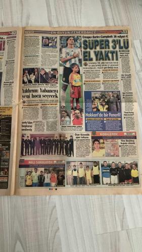 FOTOSPOR SPOR GAZETESİ - TURKISH NEWSPAPER - DOĞUM GÜNÜ HEDİYESİ  - EKSİKSİZ TAM TAKIM GAZETE - 17 HAZİRAN 2006 CUMARTESİ  GALATASARAY - FENERBAHÇE - BEŞİKTAŞ - TRABZONSPOR - BARCELONA - CHELSEA - SEVILLA - REAL MADRİD - VILLARREAL - VALENCIA - BASEL - BURSA - JUVENTUS - BAYERN MÜNİH - BENFICA - ÜLKERSPOR - BREZİLYA MİLLİ TAKIMI - ARJANTİN MİLLİ TAKIMI - İNGİLTERE MİLLİ TAKIMI - İSPANYA MİLLİ TAKIMI - UKRAYNA MİLLİ TAKIMI - SUUDİ ARABİSTAN MİLLİ TAKIMI - TUNUS MİLLİ TAKIMI - HOLLANDA MİLLİ TAKIMI - FİLDİŞİ SAHİLİ MİLLİ TAKIMI - MEKSİKA MİLLİ TAKIMI - ANGOLA MİLLİ TAKIMI  JAVIER SAVIOLA - DIDIER DROGBA - ADNAN POLAT - HECTOR CUPER - HERNAN CRESPO - JUAN PABLO SORIN - ROBERTO CARLOS - YILDIRAY BAŞTÜRK - EMERSON - SOL CAMPBELL - DANIEL PANCU - BURAK YILMAZ - KIVANÇ OKTAY - RICARDINHO - STANKOVIC - GÖKDENİZ KARADENİZ - FATİH TEKKE - AZİZ YILDIRIM - CAPELLO - SCOLARI - PARREIRA - ZACCHERONI - MANCHINI - ANCELOTTI - MUTLUHAN SUNER - REYHAN AYDIN - AHMET KONANC - ALİ ŞEN - MURAT ÜLKER - İBRAH