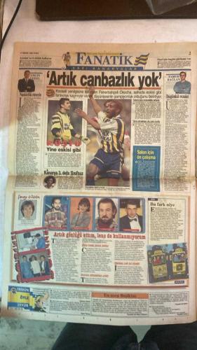 FANATİK SPOR GAZETESİ - TURKISH NEWSPAPER - DOĞUM GÜNÜ HEDİYESİ  - EKSİKSİZ TAM TAKIM GAZETE - 17 NİSAN 1998 - SAYI:880 - FARUK SÜREN - AZİZ YILDIRIM - HAKAN ŞÜKÜR - HAGİ - B. HAKAN - OSMAN - OKAN - ARİF - FILIPESCU - SUAT - BÜLENT - SAVAŞ - TAMER GÜNEY - AHMET CEYHAN - DUYGU YARSUVAT - ALİ ORALOĞLU - ENGİN KAPTANOĞLU - CEVDET DAYIOĞLU - FATOŞ DAĞ - ÖMER IŞIL - EROL DEMİRKOL - MEHMET Y. YILMAZ - ZEYNEP OKTEM - HAMZA YERLİKAYA - MİKAİL YERLİKAYA - MEHMET ALİ YILMAZ - UCHE - OKOCHA - HÖGH - MOSHOEU - MUSTAFA - K. SAFFET - TAYFUN - BU VATAN HEPİMİZİN - GERÇEK SPOR GAZETESİ - FANATİK - GURURLUYUZ - BÜYÜK ÖDÜLÜ ALDIK - SÜREN GALATASARAY CAMİASINA YAKIŞMIYOR - BU ÖDÜL HEPİMİZİN - FENERBAHÇE’DE 7 TEHLİKE - HAMİ SEZONU KAPATTI - CİM BOM’DA FLORYA ŞOV - TOSHACK YİNE KAÇAMAK YAPTI - FİLIPESCU SIYIRDI - PAF’LAR KAZANDI BÜYÜKLER SEVİNDİ - DOSYANIN SEVKİ GECİKTİ - BİR KIRIK BİR DUYUM - KASETLE BELİRLEYECEKLER - DİVAN’I YARSUVAT KAZANDI - YÖNETİCİLERDEN BAŞKAN’A GARANTİ - YILDIRIM YORUM YAPMIYOR - U