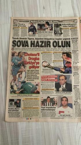 FOTOSPOR SPOR GAZETESİ - TURKISH NEWSPAPER - DOĞUM GÜNÜ HEDİYESİ  - EKSİKSİZ TAM TAKIM GAZETE -  18 HAZİRAN 2006 PAZAR  FENERBAHÇE - GALATASARAY - BEŞİKTAŞ - TRABZONSPOR - REAL MADRİD - CHELSEA - JUVENTUS - SEVILLA - BARCELONA - VILLARREAL - INTER - VALENCIA - BASEL - GÖCEK - PORTUGAL MİLLİ TAKIMI - ARJANTİN MİLLİ TAKIMI - BREZİLYA MİLLİ TAKIMI - ABD MİLLİ TAKIMI - ÇEK CUMHURİYETİ MİLLİ TAKIMI - GANA MİLLİ TAKIMI - İTALYA MİLLİ TAKIMI - FİLDİŞİ SAHİLİ MİLLİ TAKIMI  THOMAS GRAVESEN - HERNAN CRESPO - CRIS - DIDIER DROGBA - AZİZ YILDIRIM - SOL CAMPBELL - FATİH TEKKE - ANELKA - JUAN PABLO SORIN - CELALETTİN BİLGİÇ - NURİ ALBAYRAK - HASİM SAYITOĞLU - RECEP TAYYİP ERDOĞAN - FERİT ŞAHENK - ALİ KOÇ - SCOLARI - HECTOR CUPER - MUTLUHAN SUNER - HASAN ERCAZIP - VEDAT OLCAY - ADRIAN MUTU - CANER - REYHAN AYDIN - ALİMCAN BEKİN  REAL MADRİD GRAVESEN’E “KULÜP BUL” DEDİ - CRESPO İÇİN CHELSEA’DEN KİRALIK MÜJDESİ - FENERBAHÇE SALI GÜNÜ İMZA BEKLİYOR - DROGBA TATİL İÇİN GÖCEK’E GELİYOR, BEŞİKTAŞ TAKİPTE -