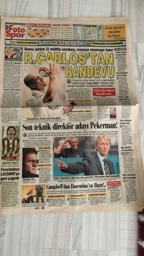 FOTOSPOR SPOR GAZETESİ - TURKISH NEWSPAPER - DOĞUM GÜNÜ HEDİYESİ  - EKSİKSİZ TAM TAKIM GAZETE - 19 HAZİRAN 2006 PAZARTESİ  GALATASARAY - FENERBAHÇE - BEŞİKTAŞ - TRABZONSPOR - REAL MADRİD - CHELSEA - BARCELONA - SEVILLA - BASEL - BENFICA - INTER - JUVENTUS - VILLARREAL - BREZİLYA MİLLİ TAKIMI - ARJANTİN MİLLİ TAKIMI - FRANSA MİLLİ TAKIMI - GÜNEY KORE MİLLİ TAKIMI - JAPONYA MİLLİ TAKIMI - HIRVATİSTAN MİLLİ TAKIMI - PORTUGAL MİLLİ TAKIMI - GANA MİLLİ TAKIMI - ÇEK CUMHURİYETİ MİLLİ TAKIMI - ABD MİLLİ TAKIMI  ADNAN POLAT - RONALDO - HERNAN CRESPO - ROBERTO CARLOS - SOL CAMPBELL - NOBRE - ZE ROBERTO - GRAVESEN - PEKERMAN - ADRIANO - FRED - MUTLUHAN SUNER - DELGADO - MURAT AKSU - GALLARDO - HASAN SAYITOĞLU - NURI ALBAYRAK - RECEP TAYYİP ERDOĞAN - FRANZ BECKENBAUER - FATİH TERİM - İBRAHİM AKIN - MEHMET ÖZTÜRK - TIGANA - LAURENT ROBERT - FIGO - YILDIRIM DEMİRÖREN  ADNAN POLAT’TAN FENER’E SALVO: “CARLOS GELMEZ, RONALDO VE CRESPO RÜYA” - CAMPBELL GELİR, HOCA LATİN OLUR - NOBRE FENER’E İNAT İYİ OY