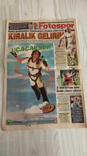 FOTOSPOR SPOR GAZETESİ - TURKISH NEWSPAPER - DOĞUM GÜNÜ HEDİYESİ  - EKSİKSİZ TAM TAKIM GAZETE - 19 HAZİRAN 2006 PAZARTESİ  GALATASARAY - FENERBAHÇE - BEŞİKTAŞ - TRABZONSPOR - REAL MADRİD - CHELSEA - BARCELONA - SEVILLA - BASEL - BENFICA - INTER - JUVENTUS - VILLARREAL - BREZİLYA MİLLİ TAKIMI - ARJANTİN MİLLİ TAKIMI - FRANSA MİLLİ TAKIMI - GÜNEY KORE MİLLİ TAKIMI - JAPONYA MİLLİ TAKIMI - HIRVATİSTAN MİLLİ TAKIMI - PORTUGAL MİLLİ TAKIMI - GANA MİLLİ TAKIMI - ÇEK CUMHURİYETİ MİLLİ TAKIMI - ABD MİLLİ TAKIMI  ADNAN POLAT - RONALDO - HERNAN CRESPO - ROBERTO CARLOS - SOL CAMPBELL - NOBRE - ZE ROBERTO - GRAVESEN - PEKERMAN - ADRIANO - FRED - MUTLUHAN SUNER - DELGADO - MURAT AKSU - GALLARDO - HASAN SAYITOĞLU - NURI ALBAYRAK - RECEP TAYYİP ERDOĞAN - FRANZ BECKENBAUER - FATİH TERİM - İBRAHİM AKIN - MEHMET ÖZTÜRK - TIGANA - LAURENT ROBERT - FIGO - YILDIRIM DEMİRÖREN  ADNAN POLAT’TAN FENER’E SALVO: “CARLOS GELMEZ, RONALDO VE CRESPO RÜYA” - CAMPBELL GELİR, HOCA LATİN OLUR - NOBRE FENER’E İNAT İYİ OY