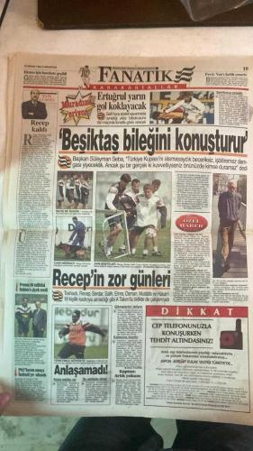 FANATİK SPOR GAZETESİ - TURKISH NEWSPAPER - DOĞUM GÜNÜ HEDİYESİ  - EKSİKSİZ TAM TAKIM GAZETE - 18 NİSAN 1998 - SAYI:881 - ŞENES ERZİK - JOHANSSON - FARUK SÜREN - AZİZ YILDIRIM - JOHN TOSHACK - HAGİ - B. HAKAN - HAKAN ŞÜKÜR - OSMAN - OKAN - ARİF - FILIPESCU - SUAT - BÜLENT - OKTAY - ORHAN YILDIRIM - MEHMET GENÇ - RÜŞTÜ - MEHMET CANSUN - UCHE - OKOCHA - HÖGH - MOSHOEU - MUSTAFA - K. SAFFET - TAYFUN - M. A. CANBEK - BU VATAN HEPİMİZİN - GERÇEK SPOR GAZETESİ - FANATİK - UEFA’DA TÜRK SESİ - YANLIŞ HABERLER ÇIKTI - TOSHACK FENA ÇATTI - HAKEMLER AMATÖR - YÖNETİM BENİ ANLAMIYOR - BEŞİKTAŞ OKTAY’I BİTİRDİ - LİG’DE CUMARTESİ ATEŞİ - GENÇLER TİMSAH’A MORAL KAZANDIRDI - CİM BOM’A ÇİFTE UÇAK - RÜŞTÜ RÖPORTAJI - HAMİ’NİN İTİRAFI - TRANSFER CİM BOM’DA MÜTHİŞ BİRLİK - B. HAKAN’A BETİS KANCASI - DÖRT 90 DA ARTIK ZOR - OTURUP İMZAYI ATTIRINIZ - FİLIPESCU’YA UYARI GELDİ - GİDER AYAK İDMAN YAPTILAR - GÖZLER PRİMDE - ASLAN’IN SİLAHI HAGİ - 12 MAÇTA 23 PUAN TOPLADI - FENER’DE ÇİFTE HESAP - MUTLAK KAZANMAMIZ