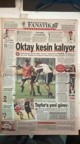 FANATİK SPOR GAZETESİ - TURKISH NEWSPAPER - DOĞUM GÜNÜ HEDİYESİ  - EKSİKSİZ TAM TAKIM GAZETE - 18 NİSAN 1998 - SAYI:881 - ŞENES ERZİK - JOHANSSON - FARUK SÜREN - AZİZ YILDIRIM - JOHN TOSHACK - HAGİ - B. HAKAN - HAKAN ŞÜKÜR - OSMAN - OKAN - ARİF - FILIPESCU - SUAT - BÜLENT - OKTAY - ORHAN YILDIRIM - MEHMET GENÇ - RÜŞTÜ - MEHMET CANSUN - UCHE - OKOCHA - HÖGH - MOSHOEU - MUSTAFA - K. SAFFET - TAYFUN - M. A. CANBEK - BU VATAN HEPİMİZİN - GERÇEK SPOR GAZETESİ - FANATİK - UEFA’DA TÜRK SESİ - YANLIŞ HABERLER ÇIKTI - TOSHACK FENA ÇATTI - HAKEMLER AMATÖR - YÖNETİM BENİ ANLAMIYOR - BEŞİKTAŞ OKTAY’I BİTİRDİ - LİG’DE CUMARTESİ ATEŞİ - GENÇLER TİMSAH’A MORAL KAZANDIRDI - CİM BOM’A ÇİFTE UÇAK - RÜŞTÜ RÖPORTAJI - HAMİ’NİN İTİRAFI - TRANSFER CİM BOM’DA MÜTHİŞ BİRLİK - B. HAKAN’A BETİS KANCASI - DÖRT 90 DA ARTIK ZOR - OTURUP İMZAYI ATTIRINIZ - FİLIPESCU’YA UYARI GELDİ - GİDER AYAK İDMAN YAPTILAR - GÖZLER PRİMDE - ASLAN’IN SİLAHI HAGİ - 12 MAÇTA 23 PUAN TOPLADI - FENER’DE ÇİFTE HESAP - MUTLAK KAZANMAMIZ