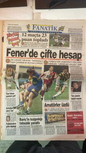 FANATİK SPOR GAZETESİ - TURKISH NEWSPAPER - DOĞUM GÜNÜ HEDİYESİ  - EKSİKSİZ TAM TAKIM GAZETE - 18 NİSAN 1998 - SAYI:881 - ŞENES ERZİK - JOHANSSON - FARUK SÜREN - AZİZ YILDIRIM - JOHN TOSHACK - HAGİ - B. HAKAN - HAKAN ŞÜKÜR - OSMAN - OKAN - ARİF - FILIPESCU - SUAT - BÜLENT - OKTAY - ORHAN YILDIRIM - MEHMET GENÇ - RÜŞTÜ - MEHMET CANSUN - UCHE - OKOCHA - HÖGH - MOSHOEU - MUSTAFA - K. SAFFET - TAYFUN - M. A. CANBEK - BU VATAN HEPİMİZİN - GERÇEK SPOR GAZETESİ - FANATİK - UEFA’DA TÜRK SESİ - YANLIŞ HABERLER ÇIKTI - TOSHACK FENA ÇATTI - HAKEMLER AMATÖR - YÖNETİM BENİ ANLAMIYOR - BEŞİKTAŞ OKTAY’I BİTİRDİ - LİG’DE CUMARTESİ ATEŞİ - GENÇLER TİMSAH’A MORAL KAZANDIRDI - CİM BOM’A ÇİFTE UÇAK - RÜŞTÜ RÖPORTAJI - HAMİ’NİN İTİRAFI - TRANSFER CİM BOM’DA MÜTHİŞ BİRLİK - B. HAKAN’A BETİS KANCASI - DÖRT 90 DA ARTIK ZOR - OTURUP İMZAYI ATTIRINIZ - FİLIPESCU’YA UYARI GELDİ - GİDER AYAK İDMAN YAPTILAR - GÖZLER PRİMDE - ASLAN’IN SİLAHI HAGİ - 12 MAÇTA 23 PUAN TOPLADI - FENER’DE ÇİFTE HESAP - MUTLAK KAZANMAMIZ