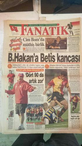FANATİK SPOR GAZETESİ - TURKISH NEWSPAPER - DOĞUM GÜNÜ HEDİYESİ  - EKSİKSİZ TAM TAKIM GAZETE - 18 NİSAN 1998 - SAYI:881 - ŞENES ERZİK - JOHANSSON - FARUK SÜREN - AZİZ YILDIRIM - JOHN TOSHACK - HAGİ - B. HAKAN - HAKAN ŞÜKÜR - OSMAN - OKAN - ARİF - FILIPESCU - SUAT - BÜLENT - OKTAY - ORHAN YILDIRIM - MEHMET GENÇ - RÜŞTÜ - MEHMET CANSUN - UCHE - OKOCHA - HÖGH - MOSHOEU - MUSTAFA - K. SAFFET - TAYFUN - M. A. CANBEK - BU VATAN HEPİMİZİN - GERÇEK SPOR GAZETESİ - FANATİK - UEFA’DA TÜRK SESİ - YANLIŞ HABERLER ÇIKTI - TOSHACK FENA ÇATTI - HAKEMLER AMATÖR - YÖNETİM BENİ ANLAMIYOR - BEŞİKTAŞ OKTAY’I BİTİRDİ - LİG’DE CUMARTESİ ATEŞİ - GENÇLER TİMSAH’A MORAL KAZANDIRDI - CİM BOM’A ÇİFTE UÇAK - RÜŞTÜ RÖPORTAJI - HAMİ’NİN İTİRAFI - TRANSFER CİM BOM’DA MÜTHİŞ BİRLİK - B. HAKAN’A BETİS KANCASI - DÖRT 90 DA ARTIK ZOR - OTURUP İMZAYI ATTIRINIZ - FİLIPESCU’YA UYARI GELDİ - GİDER AYAK İDMAN YAPTILAR - GÖZLER PRİMDE - ASLAN’IN SİLAHI HAGİ - 12 MAÇTA 23 PUAN TOPLADI - FENER’DE ÇİFTE HESAP - MUTLAK KAZANMAMIZ