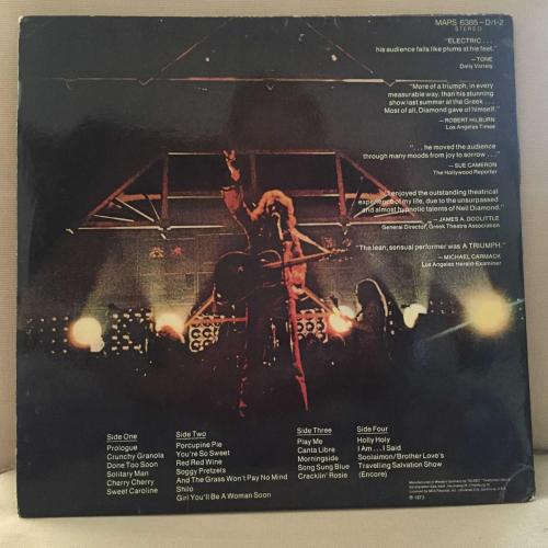 Neil Diamond - Hot August Night / Germany 1973 / 2xLP / *Folk Rock, Soft Rock*
